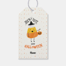 Tags d'Halloween Candycorn