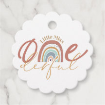Tags Little Miss Onederful Favor