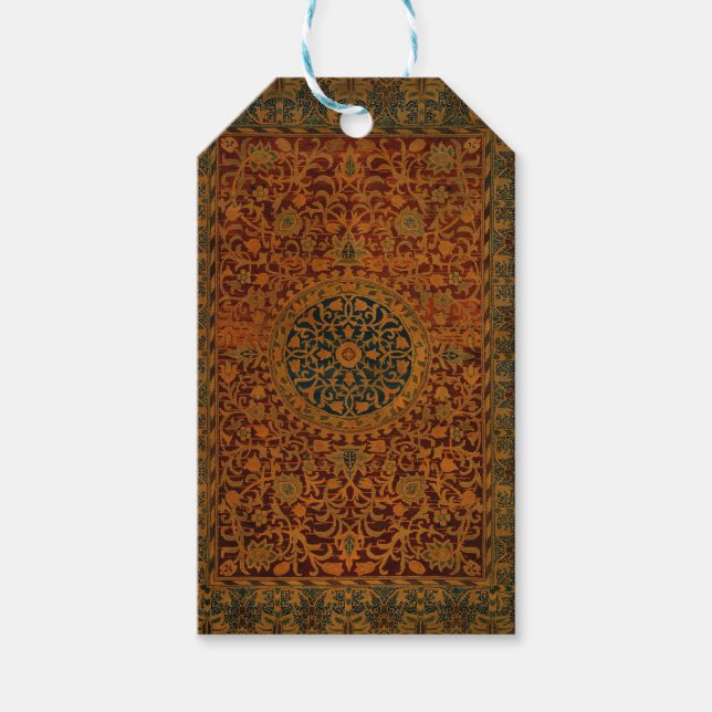 Étiquettes-cadeau Tapisserie William Morris Tapisserie tapis (Devant)