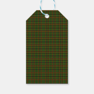 Étiquettes-cadeau Tartan Royal Black Watch Carreaux Classique Bleu 