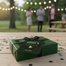 Tech Code Party Thank You Tag