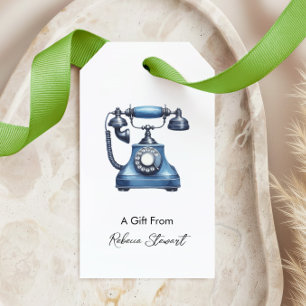 Étiquettes-cadeau Téléphone Rétro pour Toutes les Occasions, un Cade