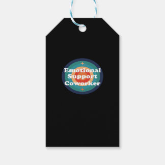 Étiquettes-cadeau Tendance de collaborateur d'aide émotionnelle