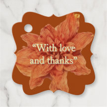 Terracotta personnalisée | Mariage rustique