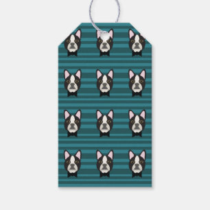 Étiquettes-cadeau Terrier de Boston