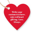 Texte personnalisé blanc minimaliste mignon coeur