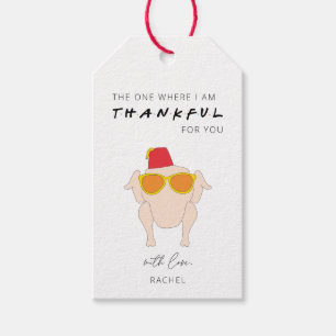Étiquettes-cadeau Thanksgiving Friendsgiving Thankful Cadeaux Tags