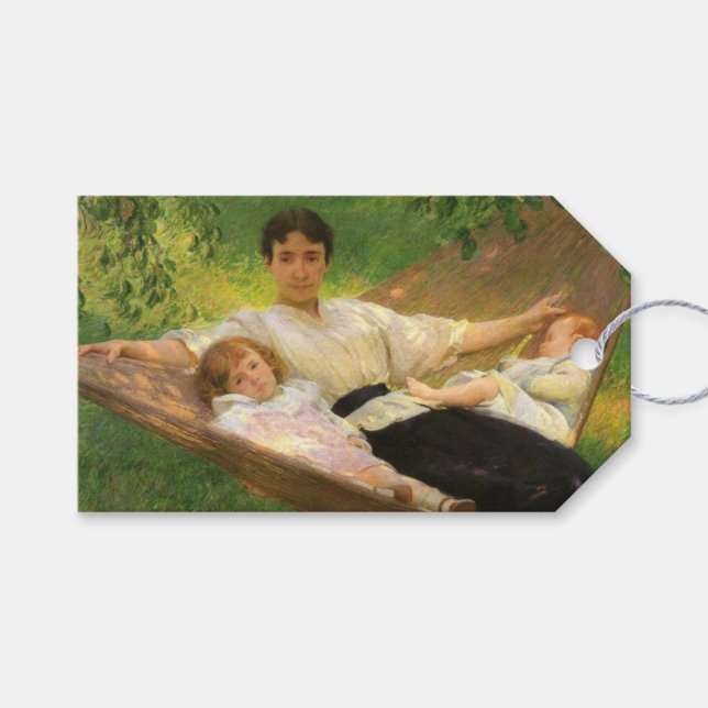 Étiquettes-cadeau The Hammock (par Joseph DeCamp) (Devant (Horizontal))