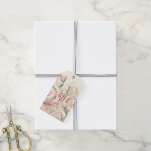 Étiquettes-cadeau Thème de fête Flamingo, Personnalisé