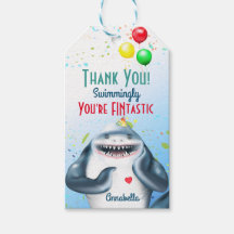Thème du requin Fintastic Anniversaire de enfant M