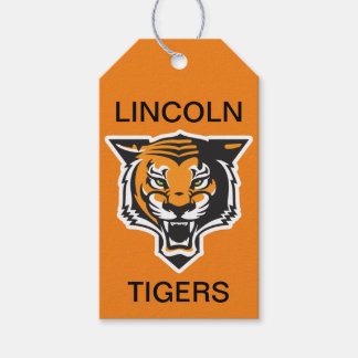 Étiquettes-cadeau TIGERS LINCOLN Tags cadeaux