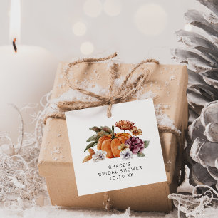 Étiquettes Cadeau Tomber dans la Fête des mariées de l'amour