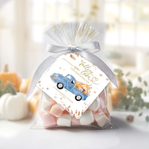 Étiquettes Cadeau Tomber dans l'amour Baby shower d'automne