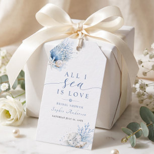 Étiquettes-cadeau Tout ce que je vois est un amour Shower de mariage