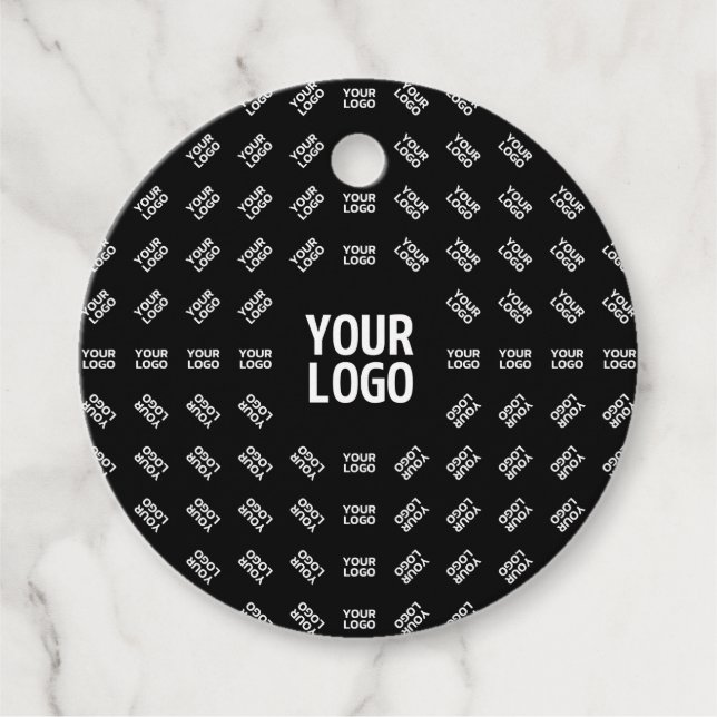 Étiquettes Cadeau Toute conception ou logo d'image téléchargé | Pièc (Devant)