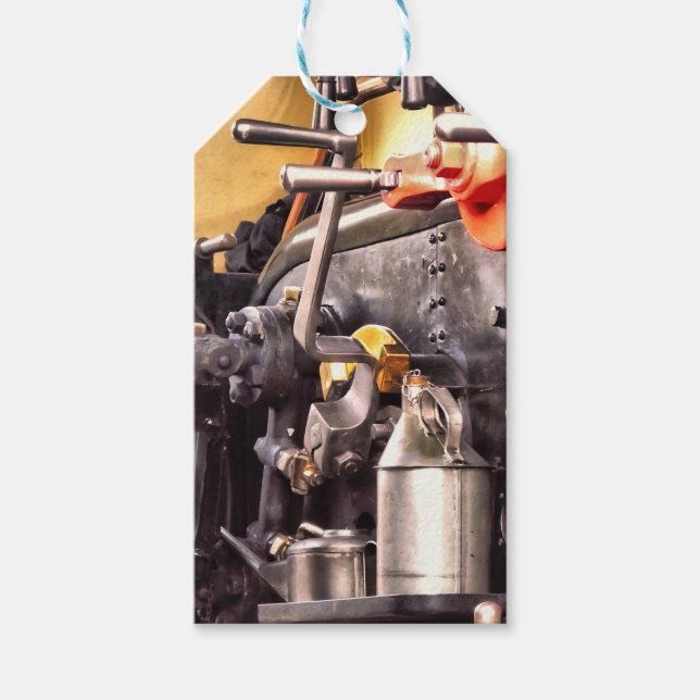 ÉTIQUETTES-CADEAU TRAINS À VAPEUR (Devant)