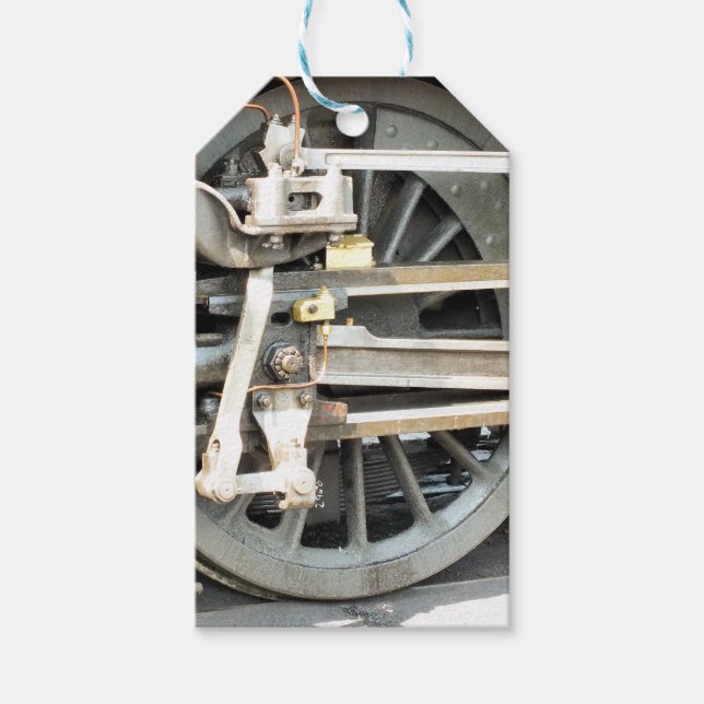 ÉTIQUETTES-CADEAU TRAINS À VAPEUR (Devant)