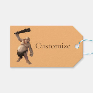 Étiquettes-cadeau Troll moche Thunder_Cove