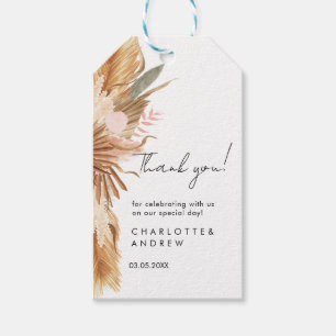 Étiquettes-cadeau Tropical boho