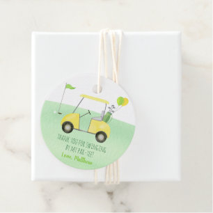 Étiquettes Cadeau Trou En Un Golf Premier Anniversaire Par-tee