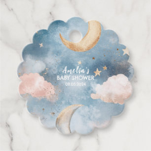 Étiquettes Cadeau Twinkle scintiller petite étoile Baby shower migno