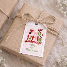Two Little Ladybugs Favor Tag – Twins 2nd Birthday
