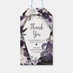 Étiquettes-cadeau Un bébé brasse gothique Halloween Favoriser Tags
