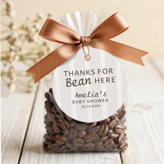 Étiquettes Cadeau Un bébé est en préparation Merci Cadeau de Baby Sh