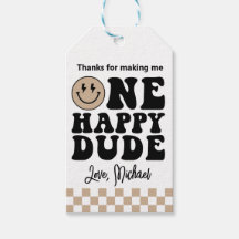 Un joyeux Dude Favor Tags