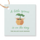 Un petit Baby shower d'amoureux Plante Sprout Gard
