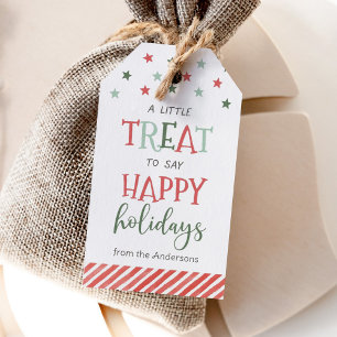 Étiquettes-cadeau Un petit cadeau pour dire Joyeux Noël