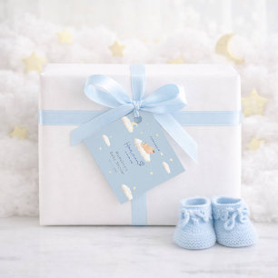 Étiquettes Cadeau Un Petit Morceau de Nuages Célestes pour la Fête d