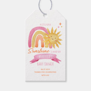 Étiquettes-cadeau Un petit rayon de soleil fille Baby shower Faveur 