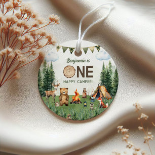 Étiquettes Cadeau Une joyeuse fête d'anniversaire de Camper