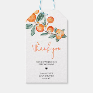 Étiquettes-cadeau Une petite croûte est sur le chemin Orange Favor T