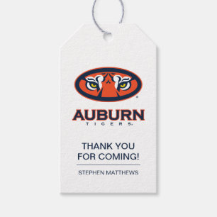 Étiquettes-cadeau Université d'Auburn   Graduation