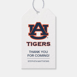 Étiquettes-cadeau Université d'Auburn   Graduation
