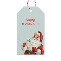 Vacances Vintage Père Noël Joyeuses Vacances Noël