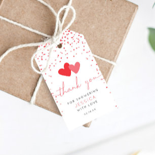 Étiquettes-cadeau Valentine Sweetheart Baby shower Favoriser