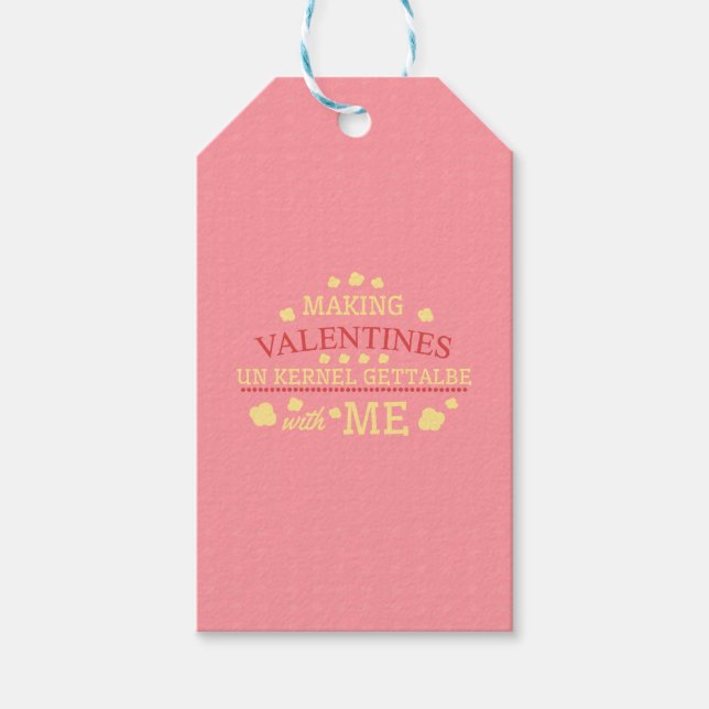 Étiquettes-cadeau Valentines Unkernel Gettable Avec Moi (Devant)