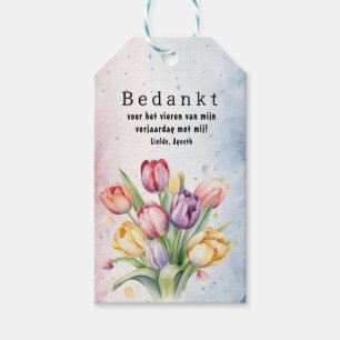 Étiquettes-cadeau verjaardag
