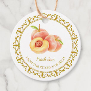 Étiquettes Cadeau Vintage Jam Jam Hang Tag l Blanc