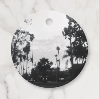 Étiquettes Cadeau Vintage West Hollywood, Los Angeles, California