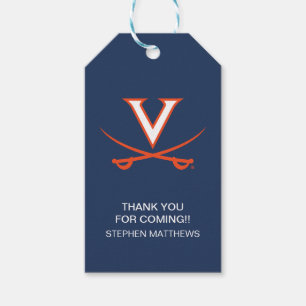 Étiquettes-cadeau Virginia Cavaliers   Graduation