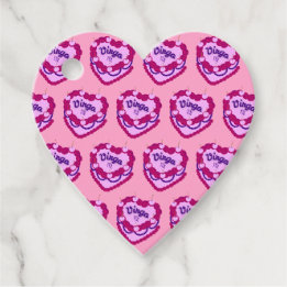 Étiquettes Cadeau Virgo Zodiac Coquette Coeur gâteau d'anniversaire