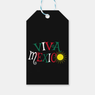 Étiquettes-cadeau Viva Mexico