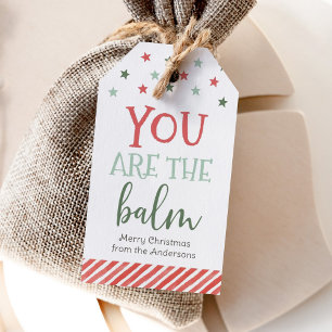 Étiquettes-cadeau Vous êtes l'étiquette de Noël Balm Holiday