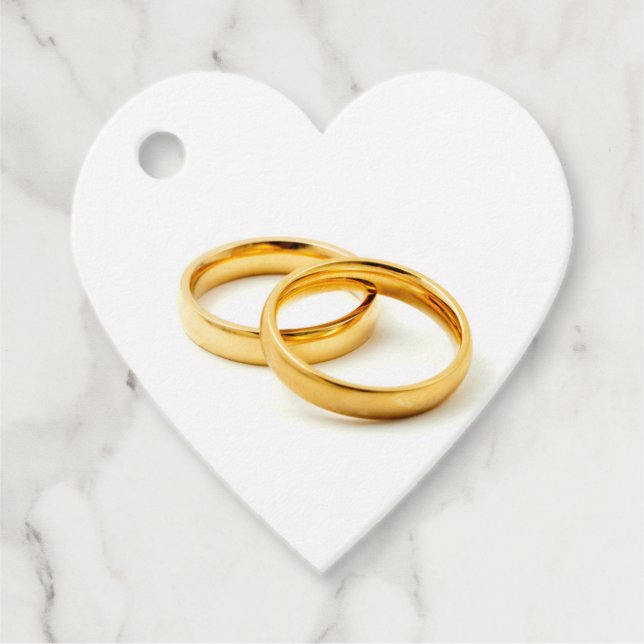 Étiquettes Cadeau Wedding (Devant)