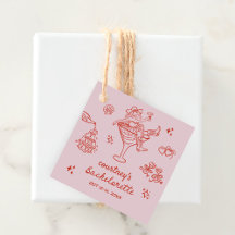 Week-end de célibataire Cowgirl dessiné à la main