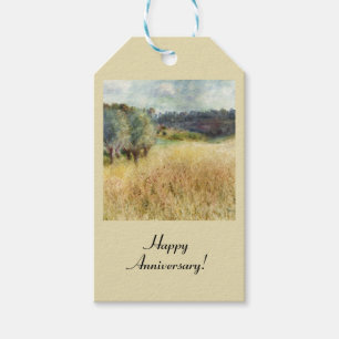 Étiquettes-cadeau Wheatfield par Auguste Renoir